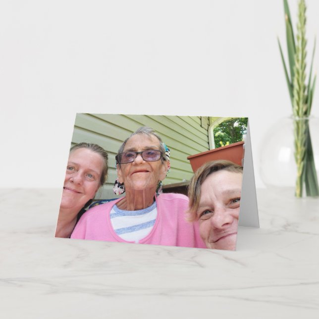 Personlig bild Bara för att säga hej Kort (Framsida)