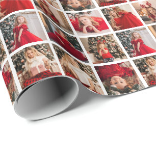 Personlig Bild Collage 9 Photo Presentpapper
