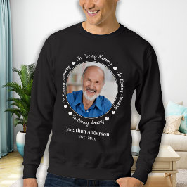 Personlig Bild i minnesminnesminnet för överklockn Lång Ärmad Tröja