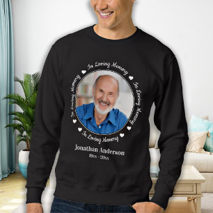 Personlig Bild i minnesminnesminnet för överklockn Lång Ärmad Tröja