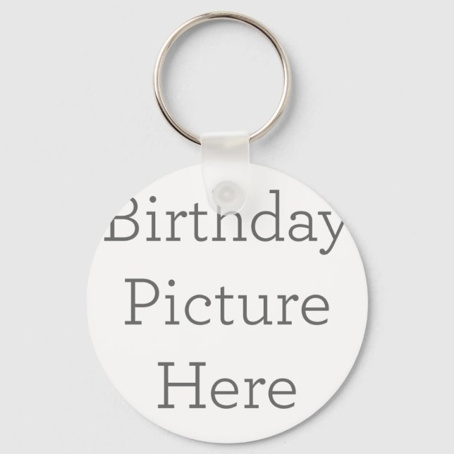 Personlig Bild Keychain Gift Nyckelring (Framsida)