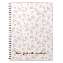 Personlig bildcitat Mjuk Pastell Rosa Spiral