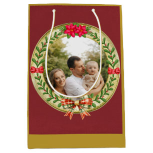 Personlig bildram och julkrans