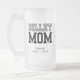 Personlig Billet Mamma med sensorisk offert Frostat Ölglas