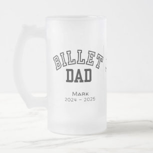 Personlig Billet Pappa med sensorisk offert Frostat Ölglas