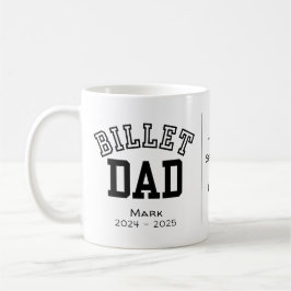 Personlig Billet Pappa med sensorisk offert Kaffemugg
