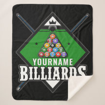 Personlig Billiards NAMN Cue Rack Bassäng Room
