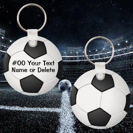 Personlig Billigt Fotbollsgåvor för flickor och po Nyckelring