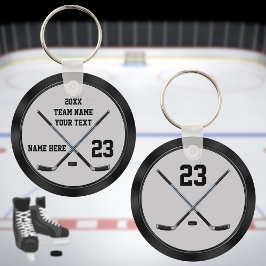 Personlig Billigt Hockey-gåvor och Hockey-favorite Nyckelring
