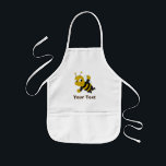 Personlig Bin-tecknad Barnförkläde<br><div class="desc">Personlig Apron med illustration av flygbin,  illustration av MaxiHarmony/Radka Kavalcova</div>