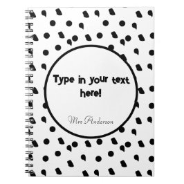 personlig binder,boho binder,modern boho-anpassnin anteckningsbok