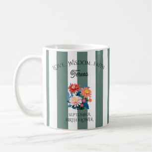 Personlig Bird Flower Mugg