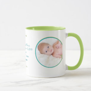 Personlig Birth Record Pojke Stats Mugg