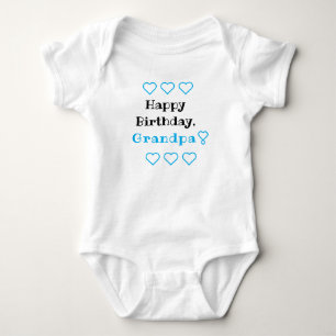 Personlig Birthday Baby Onebit T Shirt