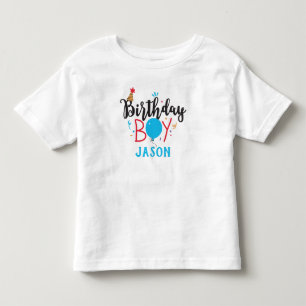 Personlig Birthday Boy T Shirt