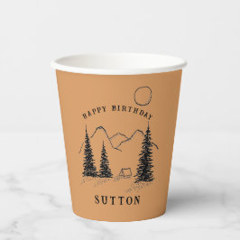 Personlig Birthday Camping