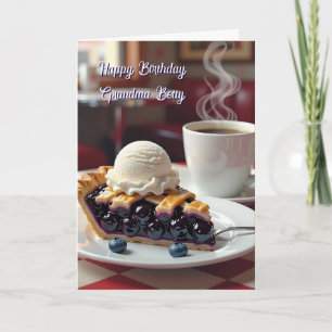 Personlig Birthday for Grandma Paj Pun Kort