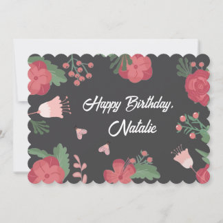 Personlig Birthday Inbjudningar