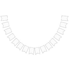 Personlig Birthday och Patriotic Bunting Banners Vimplar