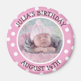 Personlig Birthday Reminder Magnet