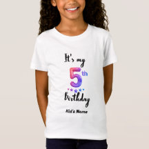 Personlig Birthday Shirts