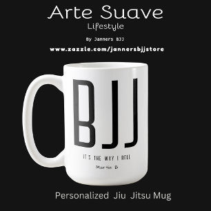 Personlig BJJ, det är så jag rullar Jiu Jitsu Kaffemugg
