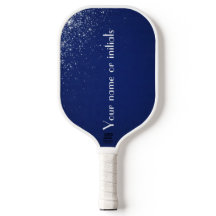 Personlig blå Pickleball-paddle