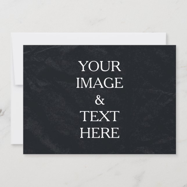 Personlig Black-Anpassningsbar ditt eget foto (Framsida)