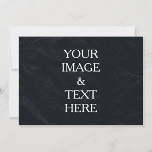 Personlig Black-Anpassningsbar ditt eget foto