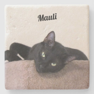 Personlig Black Cat Underlägg