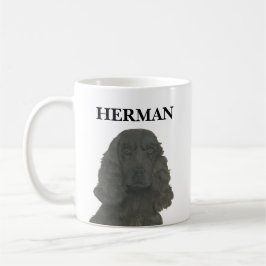 Personlig Black Cocker Spain Kaffemugg