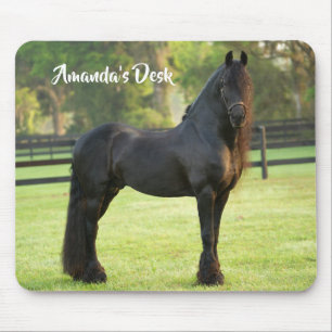 Personlig Black Friesian Horse Musmatta