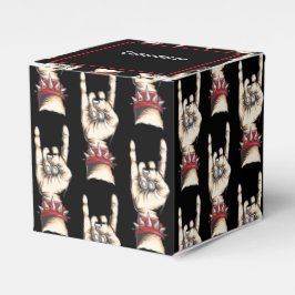 Personlig Black Horns Up Presentaskar