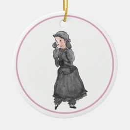 Personlig Black Lamb Nutcracker Ballet Ornament