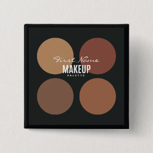 Personlig Black Makeup Palette Knapp