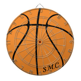 Personlig Black Modern orange Basketball B Darttavla