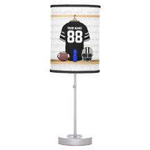 Personlig Black och Silver Grått Football Jersey