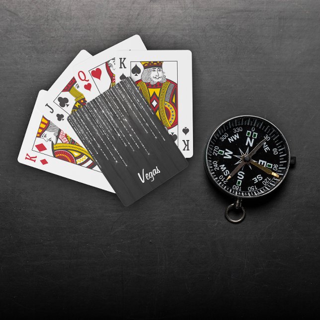 Personlig Black Shiny Classic-spelkort Kortlek (Personalized Black Shiny Classic Playing Cards)