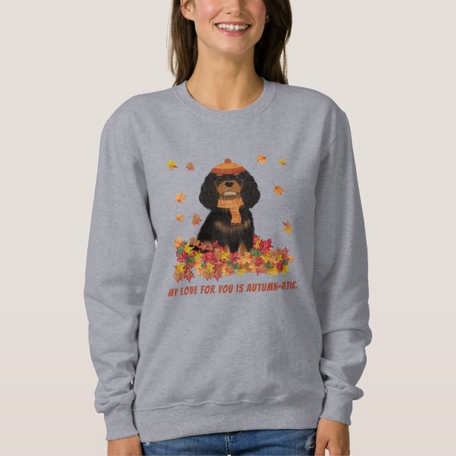 Personlig Black & Tan Cavalier Spain    T Shirt (Framsida)