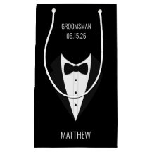 Personlig Black Tuxedo Bröllop Marskalkar