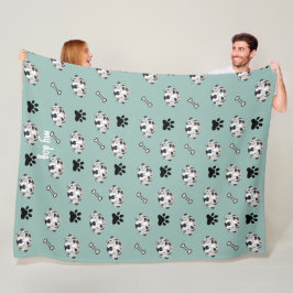 Personlig Blanketdesign för Hund Fleecefilt