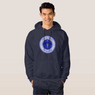 Personlig Blått fysiskt behandlingsorsakad Hoodie