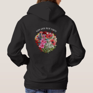Personlig BLOMMA DÄR DU PLANTERAR Blommigt T Shirt