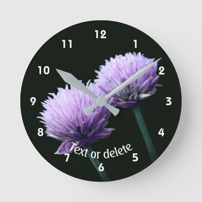 Personlig blommande purjolök Allium Rund Klocka (Framsida)