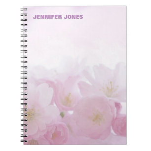 Personlig Blommig Tjejaktig Söt Stilren Modern Pro Anteckningsbok