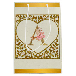 Personlig Blommigt Monogram, från A till Z