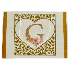 Personlig Blommigt Monogram, från A till Z