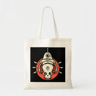 Personlig Blommigt Sugar Skull Tool Bag Tygkasse