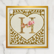 Personlig blommonogram, från A till Ö