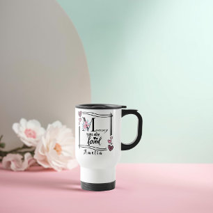 Personlig blomster-mamma-resemugg resemugg